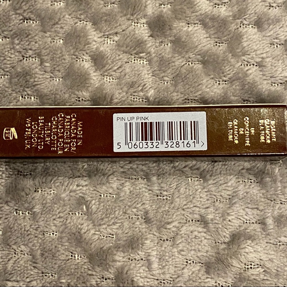 Charlotte Tilbury Hollywood Lips Matte Lip Gloss - Pin Up Pink - NIB - $34 MSRP - Picture 8 of 11